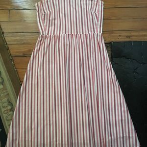 Jcrew strapless sun dress